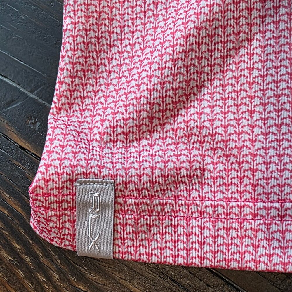 RLX Ralph Lauren Mens XXL Golf Polo Shirt Pink Performance Short Sleeve EUC - Picture 5 of 11